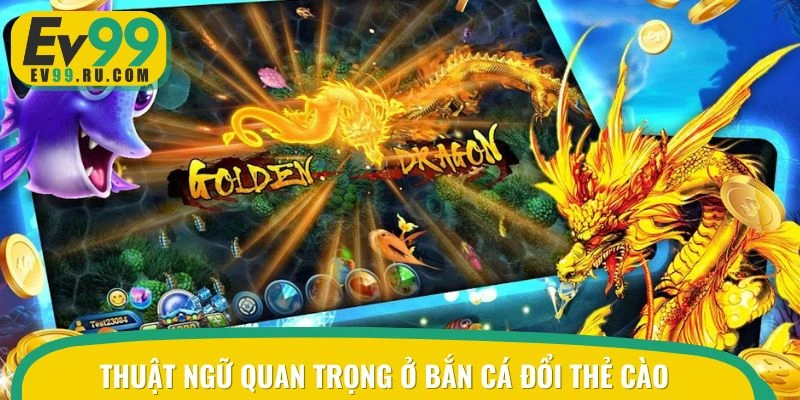 Thuật ngữ quan trọng ở bắn cá đổi thẻ cào