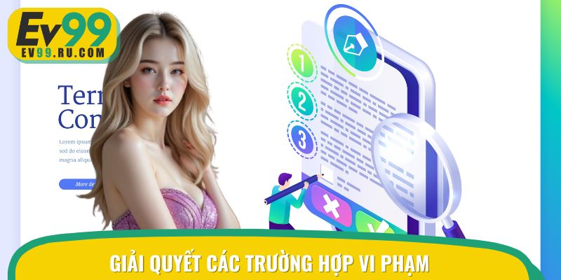 Các biện pháp cụ thể để nền tảng xử lý vi phạm của người chơi