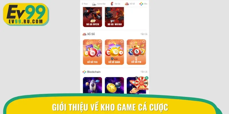 Giới thiệu về nhà cái qua bộ sưu tập các tựa game cá cược HOT