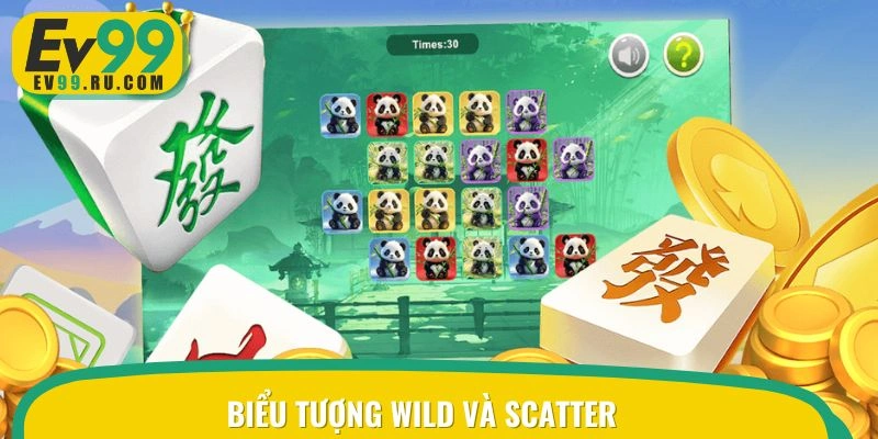 Biểu tượng đặc biệt wild kèm theo scatter