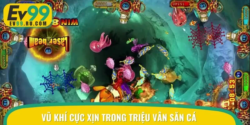 Game sở hữu nhiều vũ khí hỗ trợ cực xịn